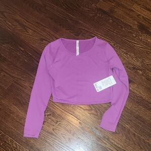 Wundet Train Cropped Long Sleeve NWT